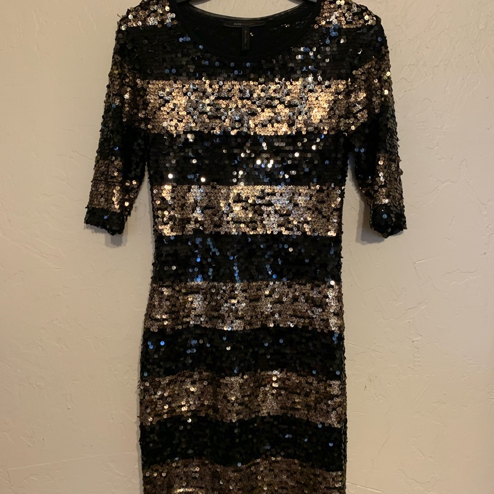 Sequenced BCBG dress perfect for a night out!